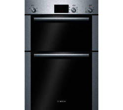 BOSCH  Classixx HBM13B251B Electric Double Oven - Brushed Steel